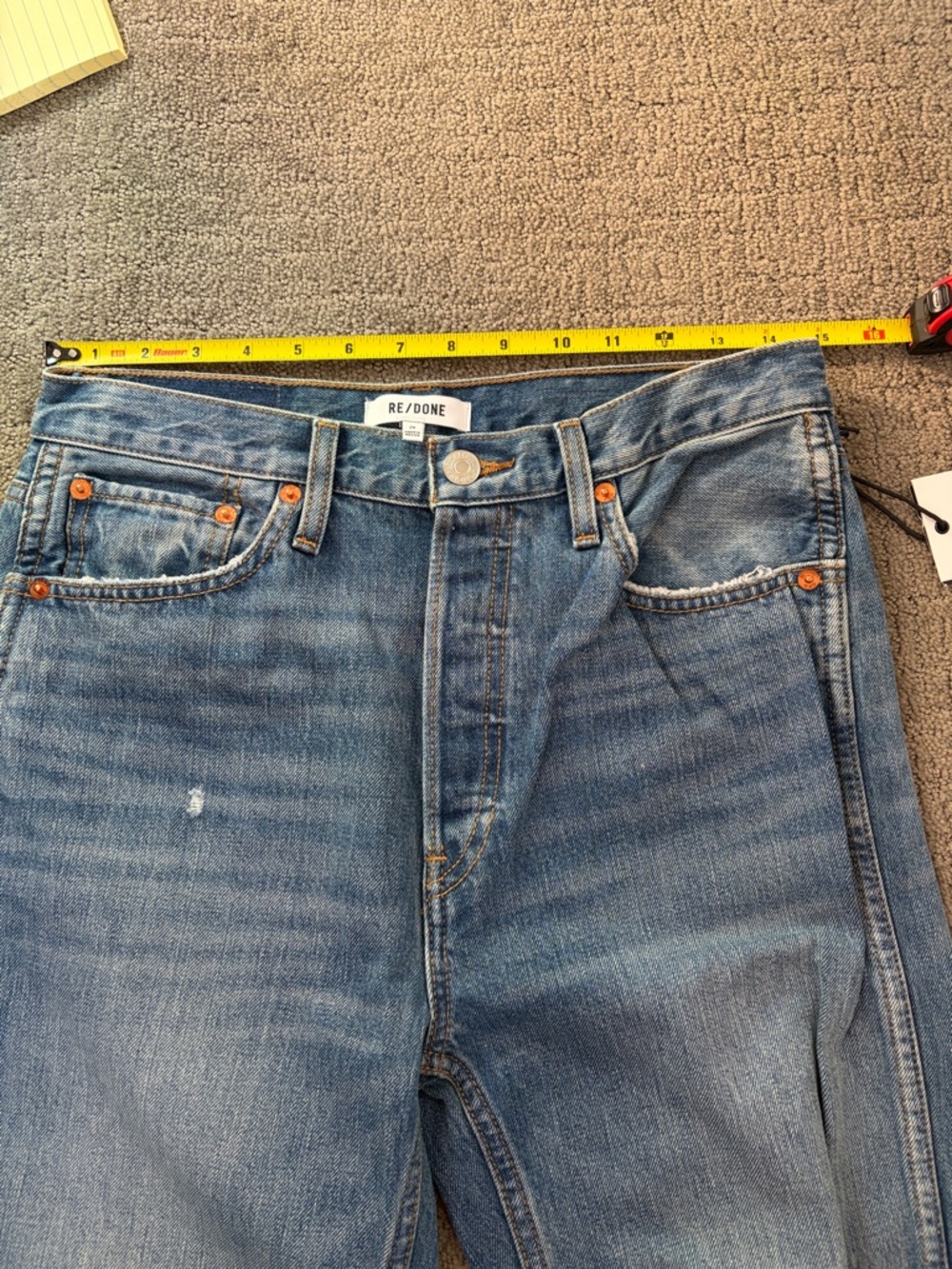 RE/DONE High Rise Loose Straight Leg - Picture 5 of 7